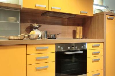 Muebles a Medida - Cocinas Con Colores C�lidos ( Mod 27 )